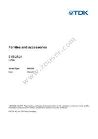 B66335G0000X197 Datasheet Cover