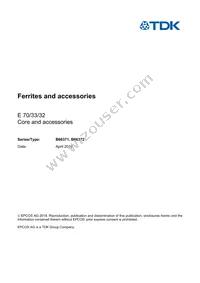 B66371G0000X195 Datasheet Cover