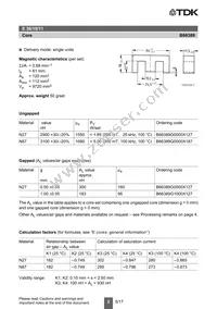 B66389G1000X127 Datasheet Page 2