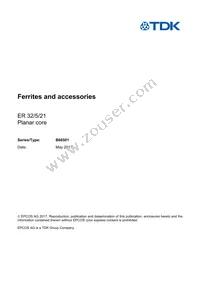 B66501G0000X192 Datasheet Cover