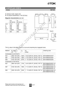 B67345B0003X087 Datasheet Page 2