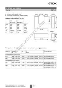 B67345B0010X027 Datasheet Page 2