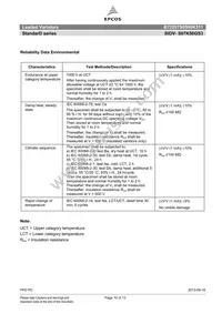 B72207S0500K311 Datasheet Page 10