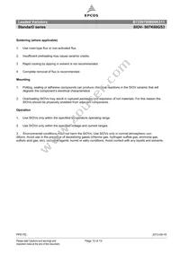 B72207S0600K311 Datasheet Page 12