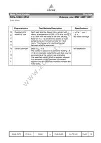 B72210S0511K511 Datasheet Page 8