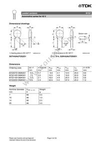 B72210S1390K501 Datasheet Page 4