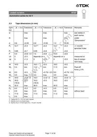 B72210S1390K501 Datasheet Page 11