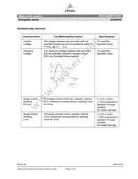 B72214Q0511K101 Datasheet Page 4