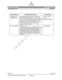 B72214Q0511K101 Datasheet Page 6