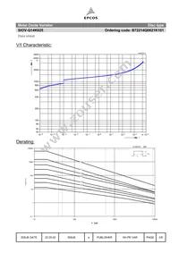 B72214Q0621K101 Datasheet Page 3