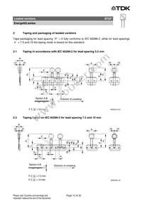 B72220Q0461K101 Datasheet Page 15