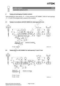 B72220S1390K501 Datasheet Page 10