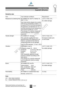 B72220S3271K101 Datasheet Page 7