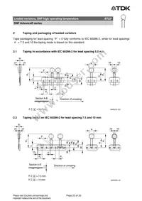 B72220U2511K501 Datasheet Page 23