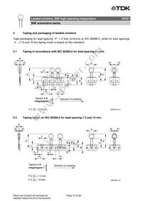 B72220X2421K502 Datasheet Page 10