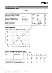 B72440P5040S260 Datasheet Page 4