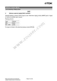 B72440P5040S260 Datasheet Page 12