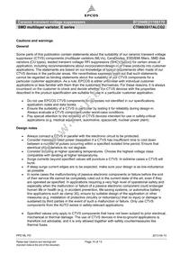 B72500E2170S170 Datasheet Page 10