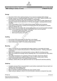 B72500E2170S170 Datasheet Page 11