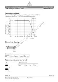 B72500E5170S270 Datasheet Page 5