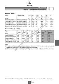 B72580V0600S162 Datasheet Page 3