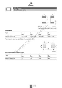 B72580V0600S162 Datasheet Page 4