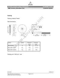 B72660M0131K093 Datasheet Page 8