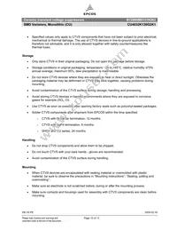 B72660M0131K093 Datasheet Page 10