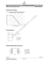 B72660M0141K093 Datasheet Page 4