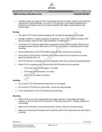 B72660M0141K093 Datasheet Page 10