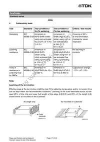 B72714D200A60 Datasheet Page 17