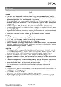 B72714D200A60 Datasheet Page 22