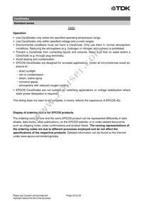 B72714D200A60 Datasheet Page 23