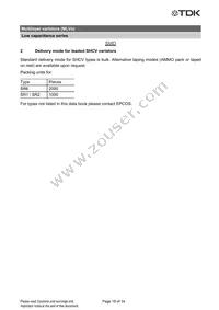 B72762A2170S160 Datasheet Page 18