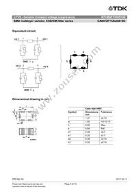 B72862F1050S160 Datasheet Page 6