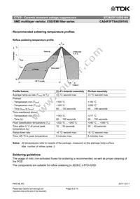 B72862F1050S160 Datasheet Page 8