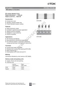 B78108S1473J9 Datasheet Page 2