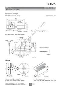 B78108S1473J9 Datasheet Page 3