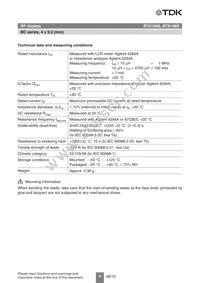 B78108S1473J9 Datasheet Page 4