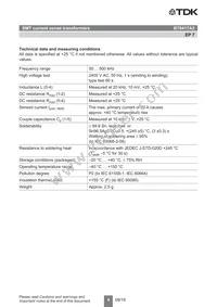 B78417A2287A003 Datasheet Page 4