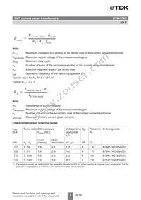 B78417A2287A003 Datasheet Page 5