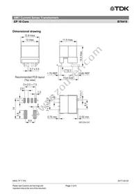 B78419A2288A003 Datasheet Page 3