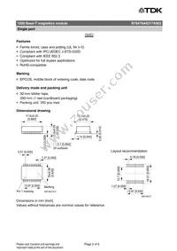 B78476A8317A003 Datasheet Page 2