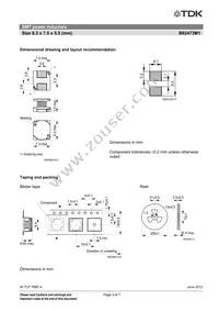 B82473M1683K000 Datasheet Page 3