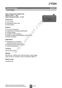 B82504WA7 Datasheet Page 2