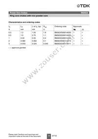 B82623G0001A008 Datasheet Page 4