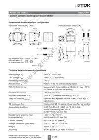 B82720A2301N042 Datasheet Page 3