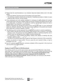 B82721K2132U030 Datasheet Page 6