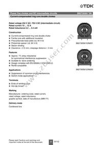 B82726S6123N020 Datasheet Page 2