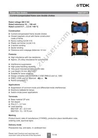 B82733F2901B001 Datasheet Page 2